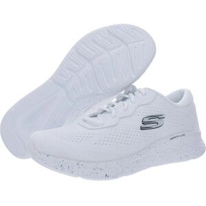 Skechers Skech-Lite Pro Lace-up Comfort Athletic Walking Sneaker White Size 8.5